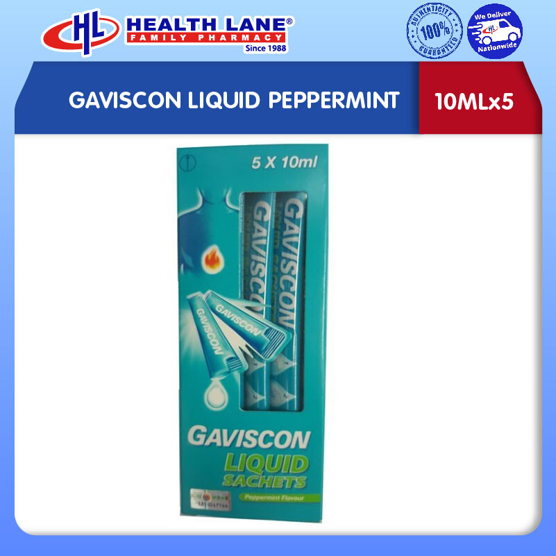 GAVISCON CECAIR PEPPERPUDINA(10MLx5)